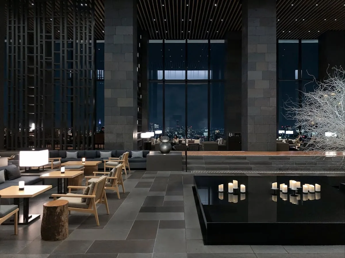Hotelska soba in notranja oprema